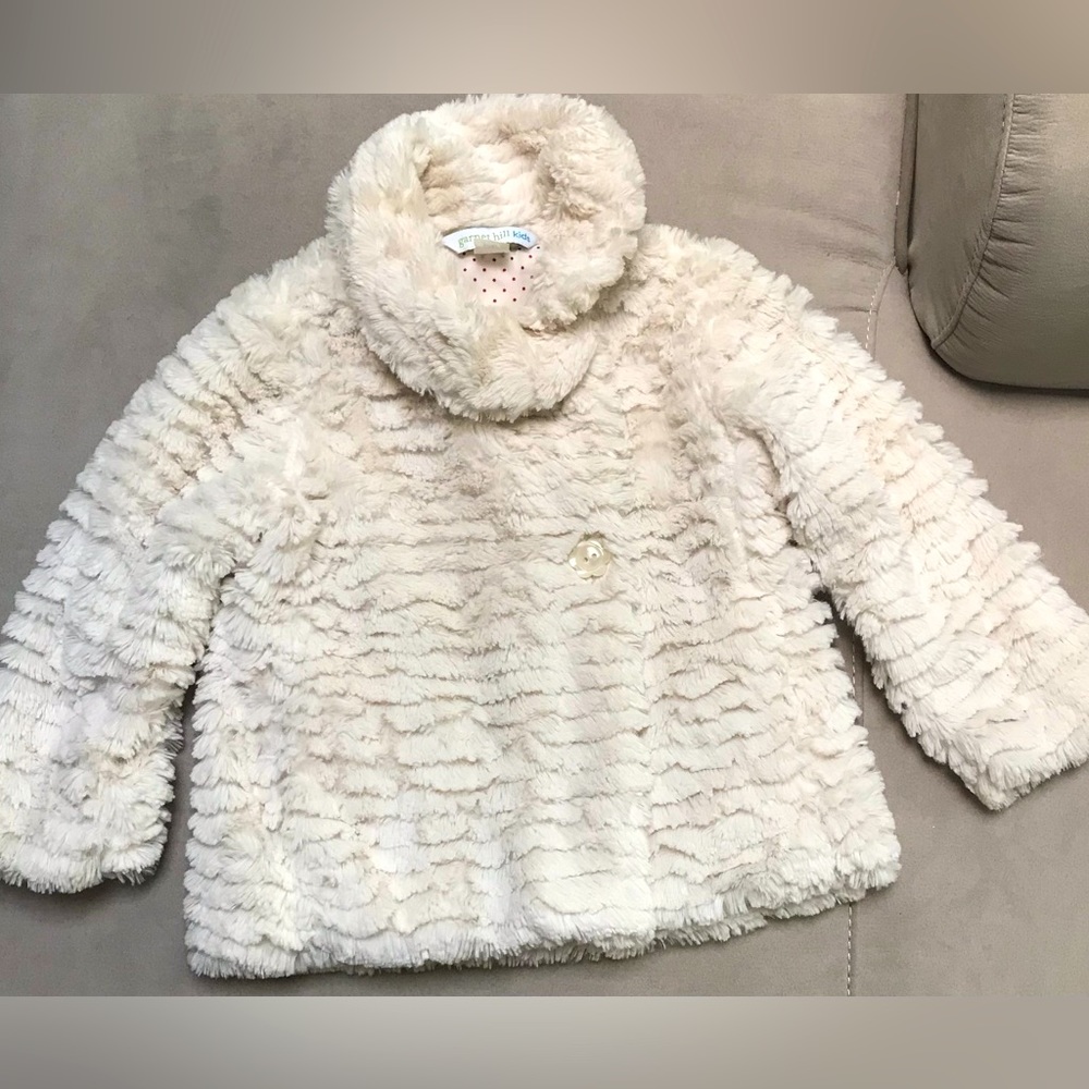 Cozy Cream Kids Jacket